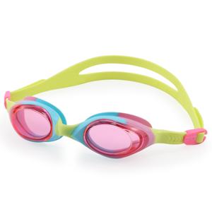Enfants Enfants Junior Lunettes <span class=keywords><strong>De</strong></span> Natation Silicone Lunettes <span class=keywords><strong>De</strong></span> Natation Réglable Anti-buée Lunettes D'entraînement Personnaliser Piscine Baignade - Product Image 1