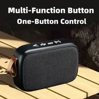 Enceinte Bluetooth Portable Extérieure 5.0 Mini Oxford Sans Fil Son Stéréo Surround 3D HIFI Lecteur de Musique Fournitures de Fête