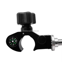Support de tablette à montage sur poteau GPS robuste, réglable, compatible universel pour les appareils de 97 ~ 145mm de hauteur