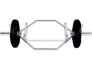 Barre hexagonale standard de musculation portable en acier inoxydable 22 kg pour l'haltérophilie - Product Image 1