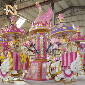 Manèges Romantiques Nova Rides <span class=keywords><strong>pour</strong></span> Parcs d'Attractions Extérieurs : Jeux Familiaux en Forme d'<span class=keywords><strong>Avion</strong></span>, Vélo Cygne, Vélo Aérien en Fibre de Verre et Acier <span class=keywords><strong>pour</strong></span> Chasser les Rêves - Product Image 2