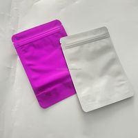 Pochette debout personnalisée à 3 côtés pour l'emballage de graines de menthe sac de paquet de graines de plantes de pâturage d'herbe sous vide de légumes