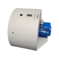 Ventilateur centrifuge externe industriel G355 à roulement à billes 380V, haute pression d'air, moteur électrique en acier au carbone, souffleur de refroidissement