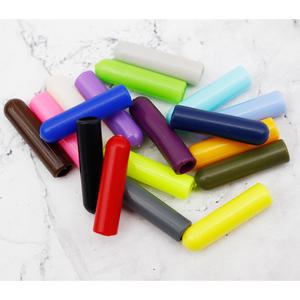 Kualitas kepala bulat warna Solid ABS plastik Die Cast tali sepatu ujung dirancang untuk daya tahan yang ramping pada tali sepatu Anda - Product Image 2