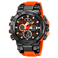 STRYVE-Montre de sport pour homme, montre-réveil étanche, analogique et numérique, pour étudiant, 8030