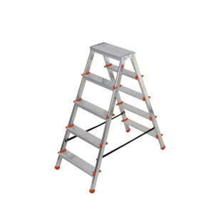 Stylo GIERRE BA250 Double-Sided Fiberglass Insulation Industrial Straight <b>Ladder</b> with up 3m Height for Supermarket Applications - Product Image 5
