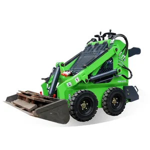 TY-100S Ce Epa 4 Motors Mini Schranklader Met Grapple 740Mm Breedte 13.5hp Wiellader Bouw Werkt Machines Reparatie winkels