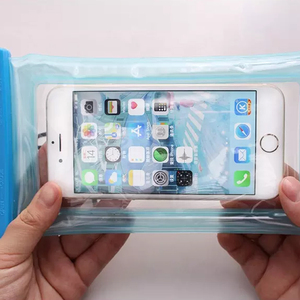 Grande pochette étanche pour téléphone, support transparent universel pour téléphone portable, sac étanche avec cordon de <span class=keywords><strong>cou</strong></span> pour la plage et la piscine - Product Image 6