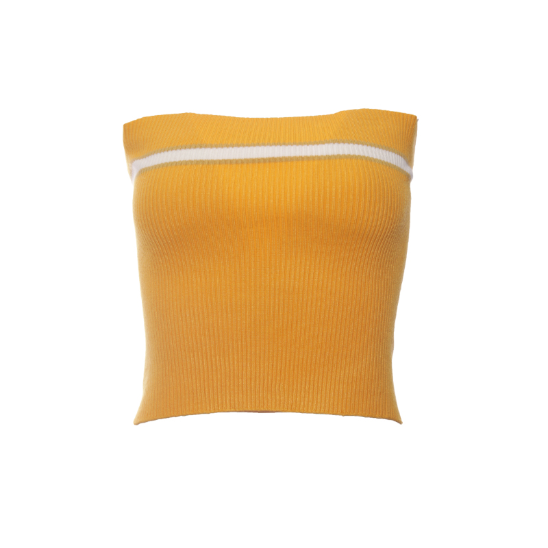 Женский трикотажный свитер в полоску, стильный сексуальный дышащий свитер с компьютерным принтом на лето