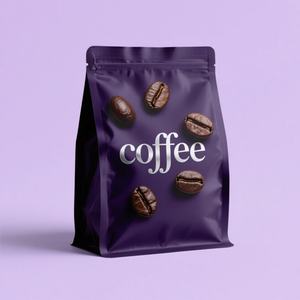 Sacs à café personnalisés imprimés sur mesure, mats, 8oz, 12oz, 16oz, sacs à café de 500g, sacs à café trilaminés de qualité supérieure avec valve - Product Image 4