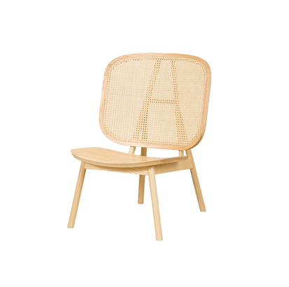 Простой отдых с высокой спинкой из натурального ротанга тростниковая деревянная мебель обеденный стул