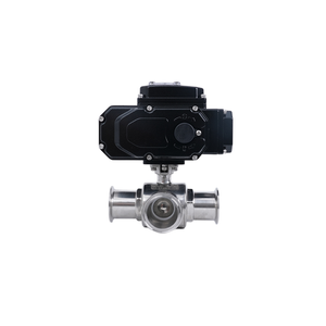 Válvula de bola de acero inoxidable de tres vías con giro de un cuarto de vuelta, marca IP67 HL, para agua, aceite y óxido nitroso - Product Image 4