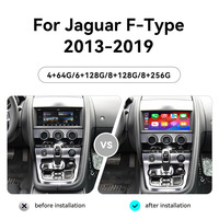 Estéreo Multimedia Android 14 para Auto, para Jaguar F-TYPE 2013-2020, Radio para Auto FTYPE, Carplay Inalámbrico, Navegación GPS de 10.25 Pulgadas