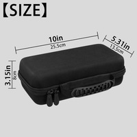 Sac de rangement pour manette de jeu EVA noir, 5 étuis rigides portables compatibles avec la manette de jeu mobile Backbone One