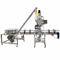 Machine de remplissage automatique de poudre à prix abordable avec machines d'alimentation de matériaux