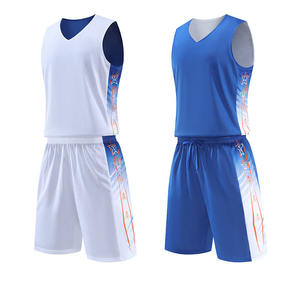 Uniforme de Baloncesto Personalizado de Alta Calidad para Adultos, Transpirable, 100% Poliéster, Reversible, con Transferencia Térmica y Absorción de Humedad - Product Image 1
