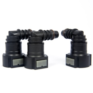 Piezas de coche <span class=keywords><strong>G5</strong></span> 11,8mm-ID9-90degree conector de codo de Casa hembra, conector rápido de combustible líquido SAE para tubo PA 12x1,5 - Product Image 3