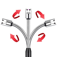 Briquets à arc unique Accessoire pour fumer Type-c Chargement Briquet électrique Coupe-vent Briquets métalliques