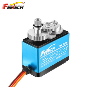 เซอร์โวมอเตอร์ดิจิตอล FEETECH FT5325M 25 กก. 180 องศา ° , เกียร์โลหะสำหรับรถตีนตะขาบ RC และเครื่องบินรุ่น K127 - Product Image 1