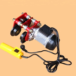 Mini điện trên không cần cẩu nâng với điều khiển từ xa Điều kiện Mới dây kim loại cáp Palăng dây dây Sling loại - Product Image 4