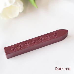 Bâtons de cire à cacheter rouge foncé, 30 couleurs, avec mèches, pour usage bureautique, courrier, invitations de mariage, emballage de vin, décoration vintage - Product Image 1