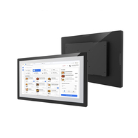 Pantalla LCD Táctil Android de 15.6 Pulgadas y 1080p, Señalización Digital, Reproductor de Publicidad, Cartel Digital, Autoservicio, Negocios, Restaurantes, Otros