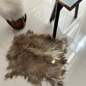 vendita diretta in fabbrica capelli lunghi in alta qualità di pelliccia di capra - Product Image 6