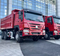 Высококачественный подержанный самосвал HOWO 6x4 грузоподъемностью 25-30 тонн продается по низкой цене.
