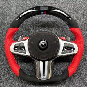 Chassis Sports-Style LED Steering Wheel With M1M2 Sports Mode <b>D</b>-Shape for <b>Models</b> A6 R8 TT A7 Q5 Q7 Chassis Sports Steering Whe - Product Image 1