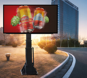 IP65 Ngoài Trời Đôi Bên HD <span class=keywords><strong>LED</strong></span> Biển Quảng Cáo Cho Thuê Xe Lái Xe P6 <span class=keywords><strong>LED</strong></span> Quảng Cáo Biển Quảng Cáo - Product Image 1