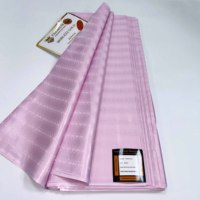Mix Design Mikemaycall Bazin Riche Boubou de Haute Qualité Imperméable Éco-Responsable Motif Animal Perles Sexy Dentelle Brocard 10 Mètres