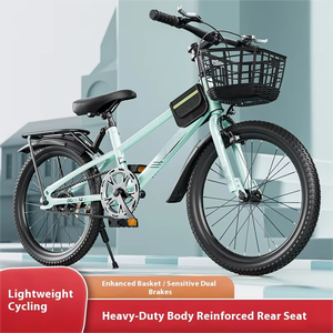 Vélo Étudiant pour Enfants 7-10-17 Ans, VTT 20, 22, 24 Pouces pour Garçons et Filles avec Double Système de Freinage V - Product Image 4