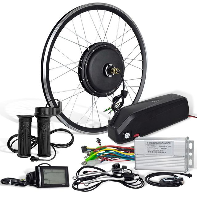 Hot Sale Ebike Conversion Kit 48v 1000w Electric Bicycle Conversion Kit Brushless Electric Cycle Kit with Battery Optional