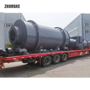 Máy sấy quay cho cát ướt danh sách khuyến mãi Phân bón hữu cơ hạt công suất nhỏ không dệt khai thác máy sấy quay - Product Image 5