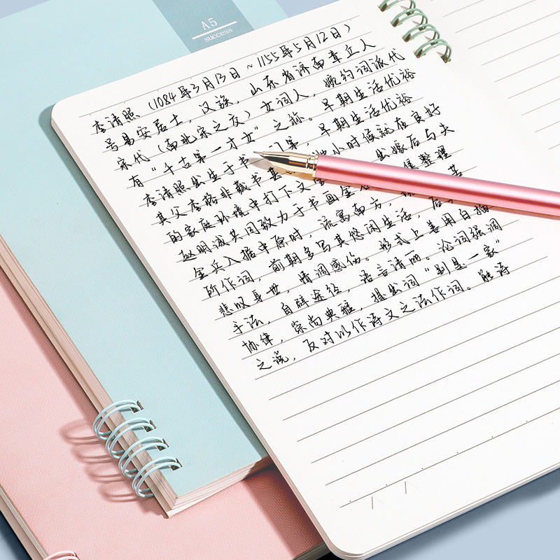 A6 Spiral Notebook Planner Journal Paper