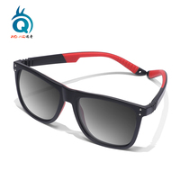 TR90 Lunettes de soleil en caoutchouc souple de créateur polarisé sur monture Lunettes de basket-ball sur ordonnance