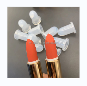 カスタムコスメティック 12.1mm ロゴ入り マット型 リップスティック リップバーム シリコンプラスチックゴム製充填型 リップスティックシリコン型 - Product Image 1