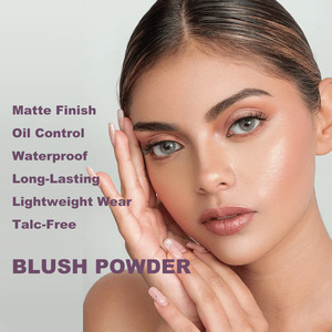2025 nuevo 6 colores dulce rosa polvo suelto mejilla rubor a prueba de agua <span class=keywords><strong>Control</strong></span> de aceite polvo suelto colorete en polvo - Product Image 2