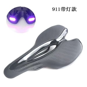 <b>Bicycle</b> Saddle Road Mountain Bike Breathable Comfortable Black Q-053 Unisex Adults All Seasons Simple Style - Product Image 3