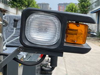 Neuester Kompakter Diesel-Mini-Radlader aus China mit Verschiedenen Anbaugeräten, Flexibel in Engen Räumen, 1-Tonnen-Frontlader