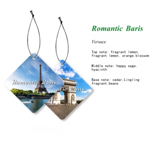 Ambientador para Auto con Diferentes Aromas, Perfume Colgante de Fragancia Duradera, Logotipo Personalizado, Accesorios Aromatizantes para Auto - Product Image 3