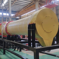 Séchoir Rotatif Industriel HK 3-12 TPH Haute Efficacité de Séchage Chauffage Multi-Combustibles pour le Traitement des Minerais, la Fonderie et les Matériaux de Construction