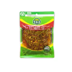 工厂批发吉祥菊红油cow豆180g中国著名泡菜腌制泡菜品牌