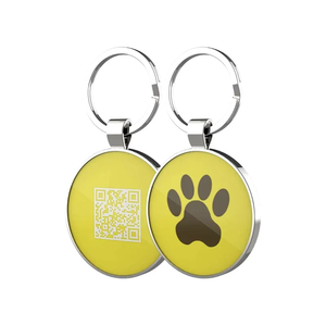 Etiqueta de identificación de perro NFC 13,56 Mhz impresa personalizada código <span class=keywords><strong>QR</strong></span> programable para seguimiento de mascotas - Product Image 6
