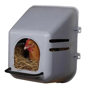 ambiente de plástico movibles pollo casas fácil de limpiar gallina de huevos de pollo de cajas de Coop de pollo acostado nido/