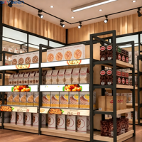 Écran d'affichage numérique dynamique LCD personnalisé SKYSEEN, étagères numériques vives pour la présentation des aliments dans les supermarchés et les épiceries