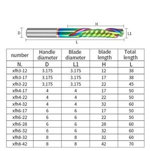 Customizable 2mm Cut Single <b>Flute</b> CNC End Mill Aluminum Carbide Spiral Milling Cutter Left/Right Helix Non-Standard OEM ODM Nano - Product Image 4