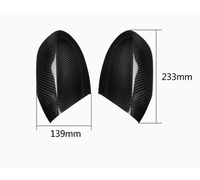 Coque de rétroviseur en fibre de carbone sèche pour BMW Série 3 E90 E92 E93 M3, remplacement de la coque de rétroviseur extérieur