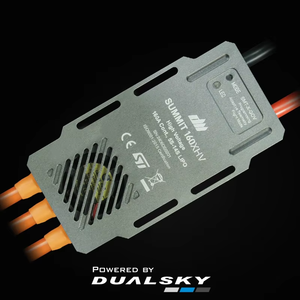 Dualsky SUMMIT 130XHV 130A HV ESC Reconocimiento automático de protocolo de plástico para 5-14S Lipo Ala fija Soporta Sbus2/EXBus/SRXL2 - Product Image 6