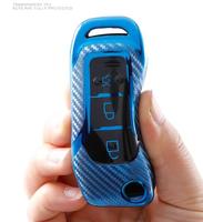 Coque de Protection pour clés de voiture, en Fiber de carbone, en TPU souple, de haute qualité, pour Ford ext Explorer Everest Ranger Fusion